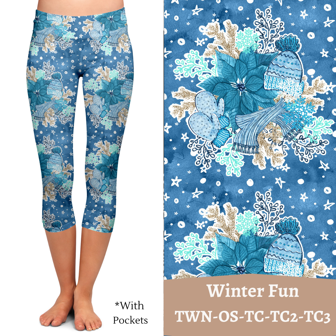 Winter Fun - Leggings with Pockets