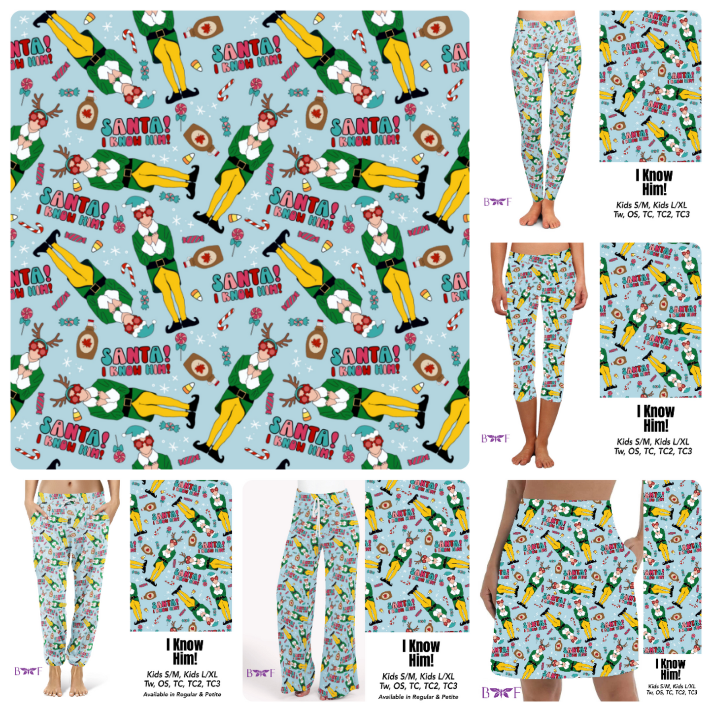 I Know Him! Leggings and loungers with pockets