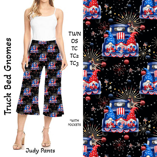 Truck Bed Gnomes Judy Pants with Pockets