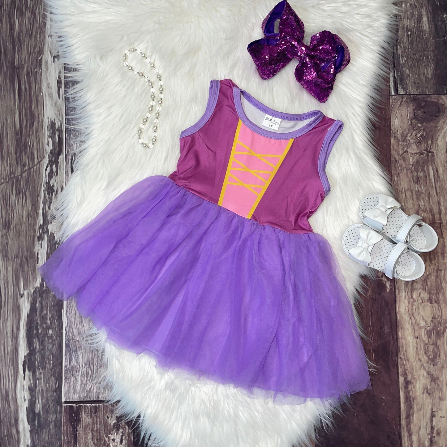 Inspired Tulle Tank Dress - Magic Hair Princess