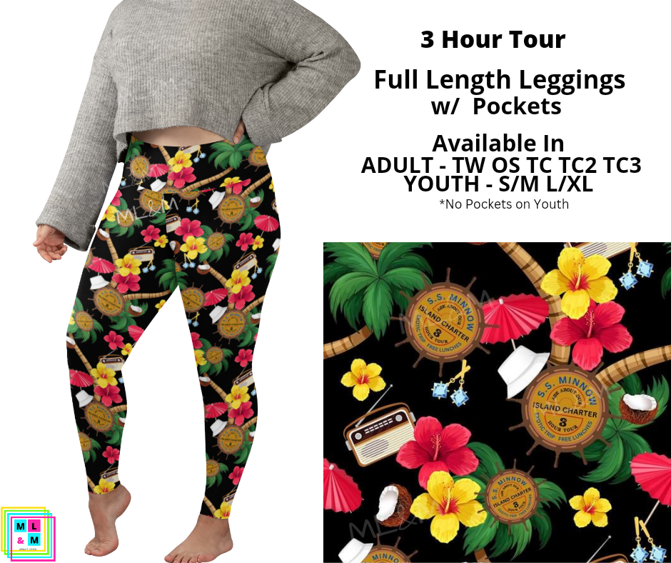 3 Hour Tour Full Length Leggings