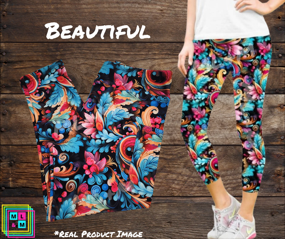 Beautiful Capri Length w/ Pockets