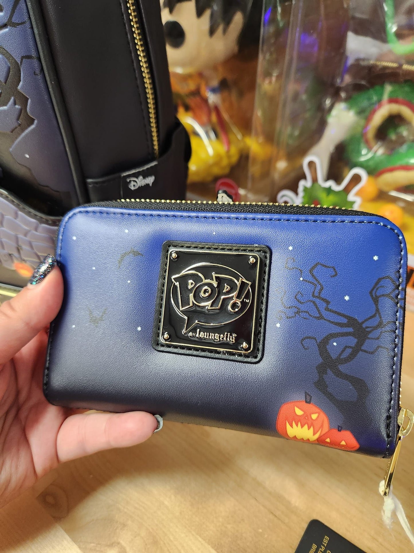 Funko Pop! by Loungefly Jack Skellington Glow Zip Around Wallet