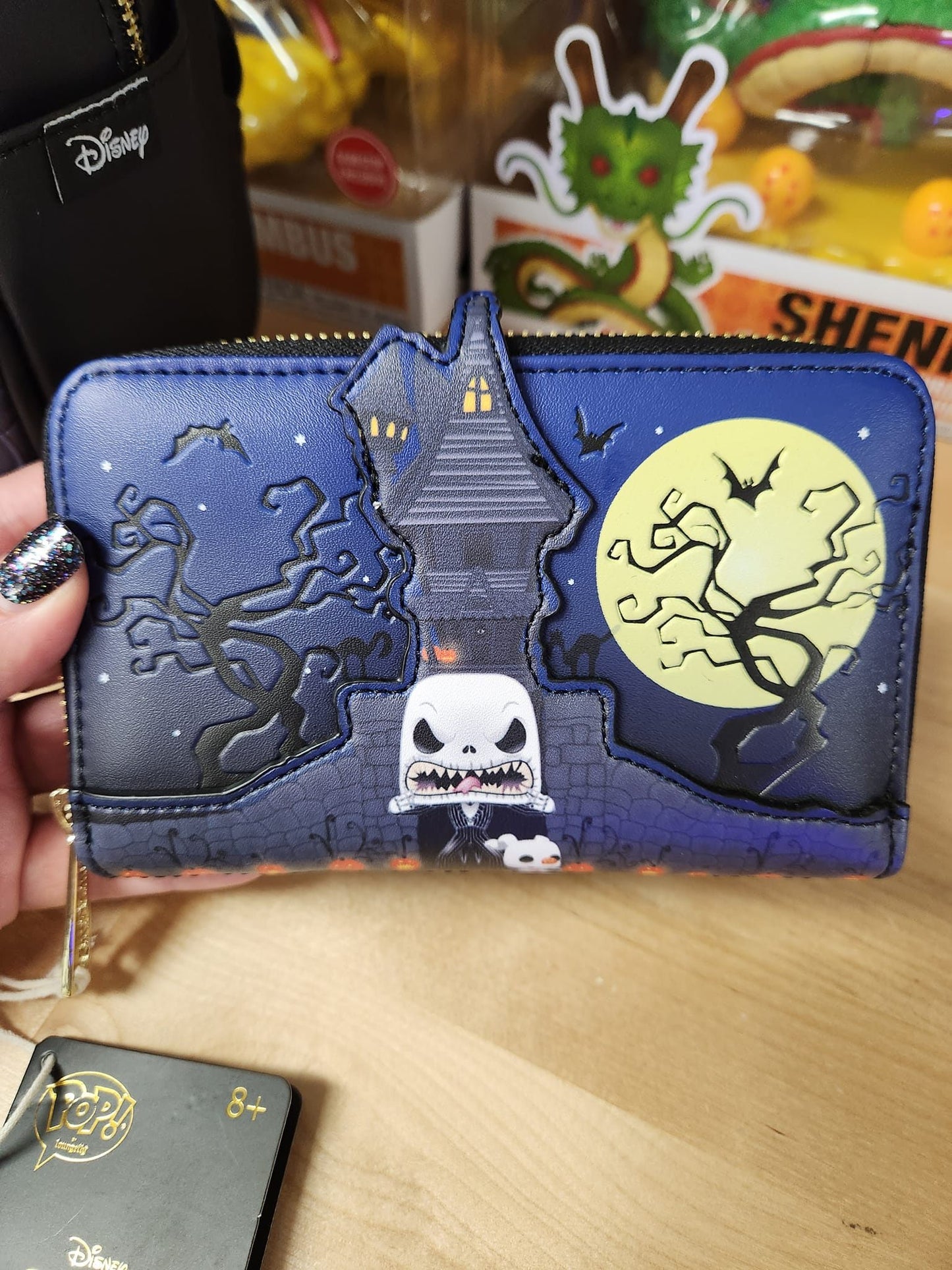 Funko Pop! by Loungefly Jack Skellington Glow Zip Around Wallet