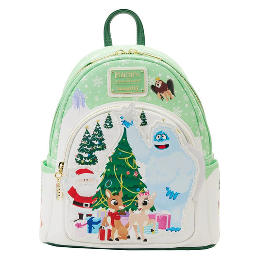 Loungefly Rudolf Group Holiday Mini Backpack