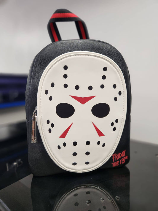 BIOW- GLOW IN THE DARK-FRIDAY THE 13TH JASON MINI BACKPACK