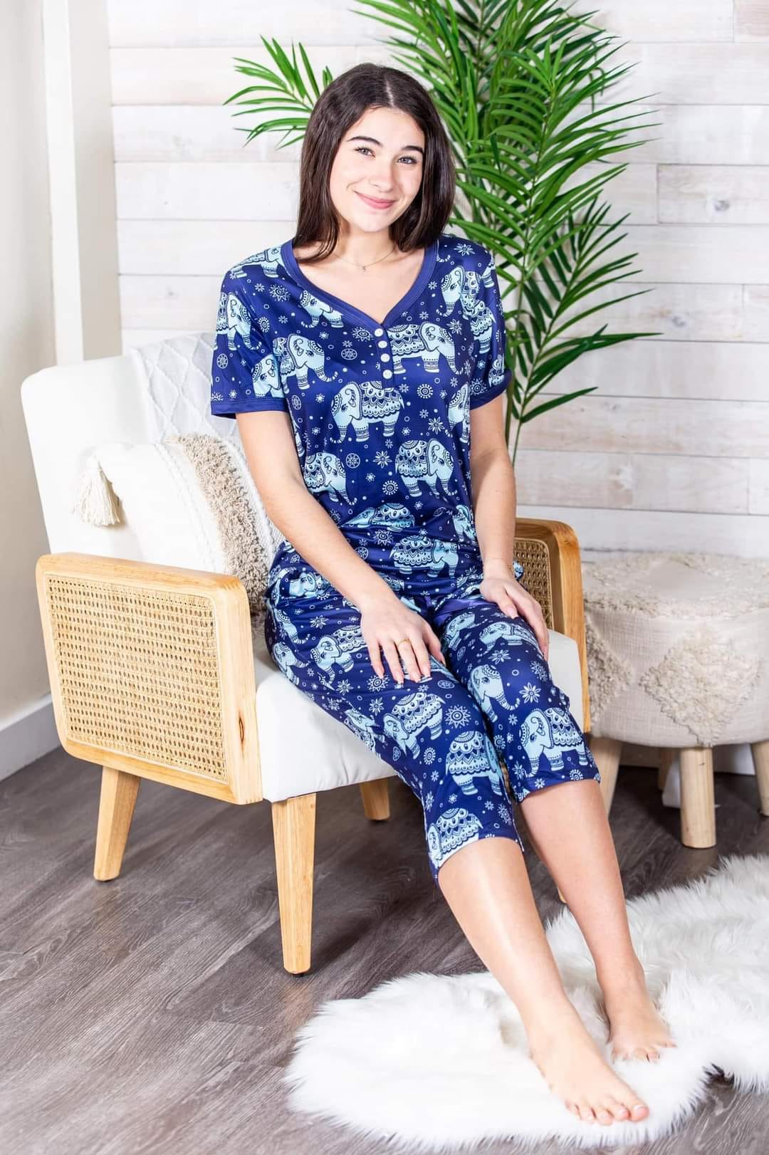 PJ Set Shorts/Capris (4 Options) Preorder #0329