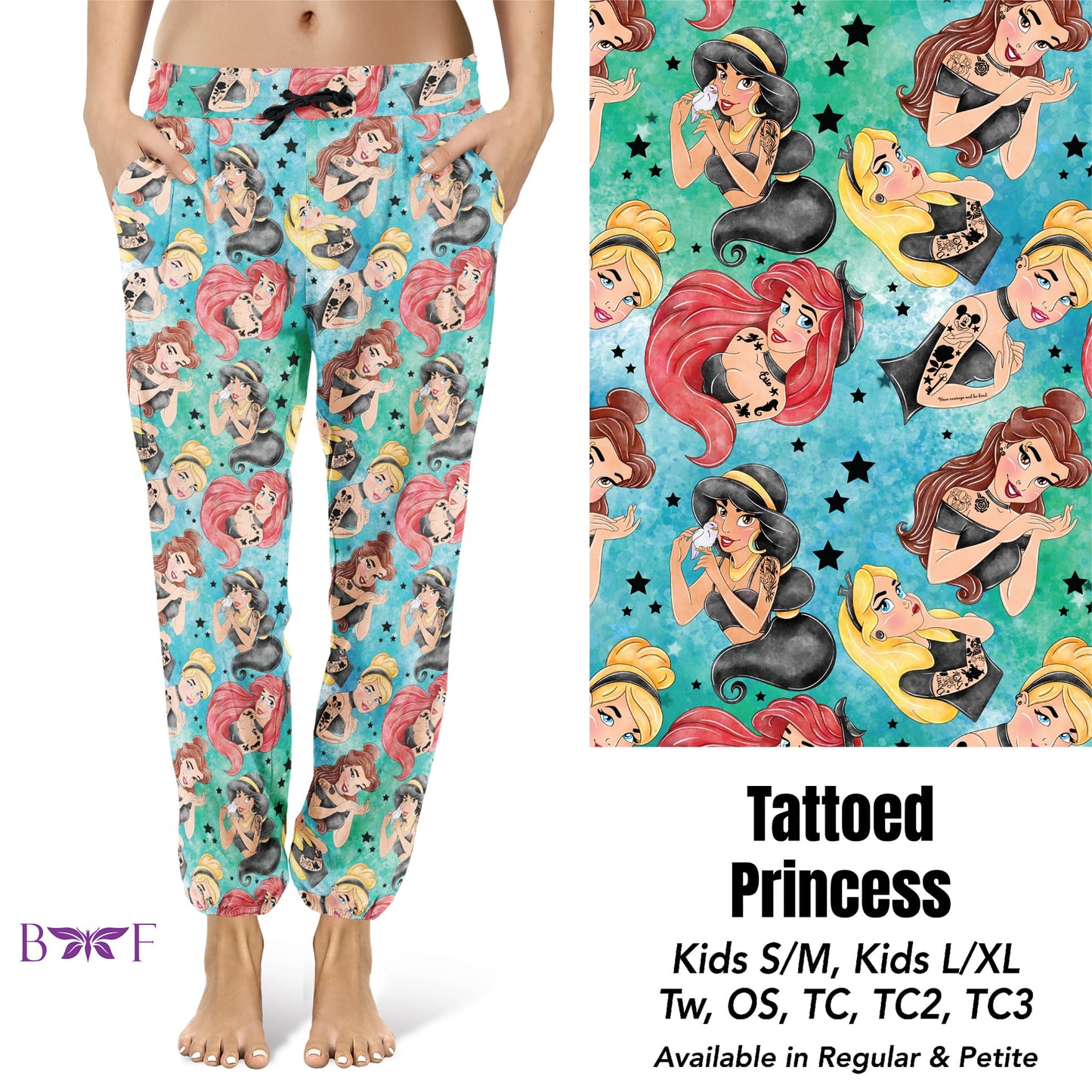Tattooed Princess Leggings