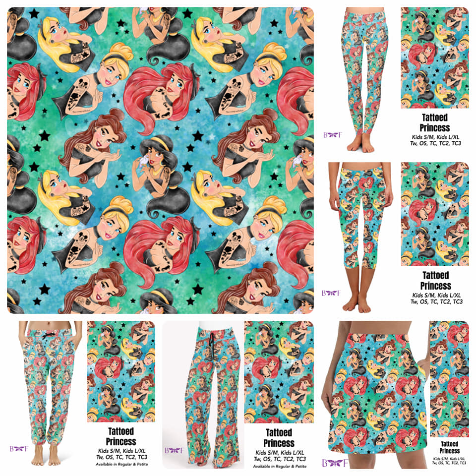 Tattooed Princess Leggings