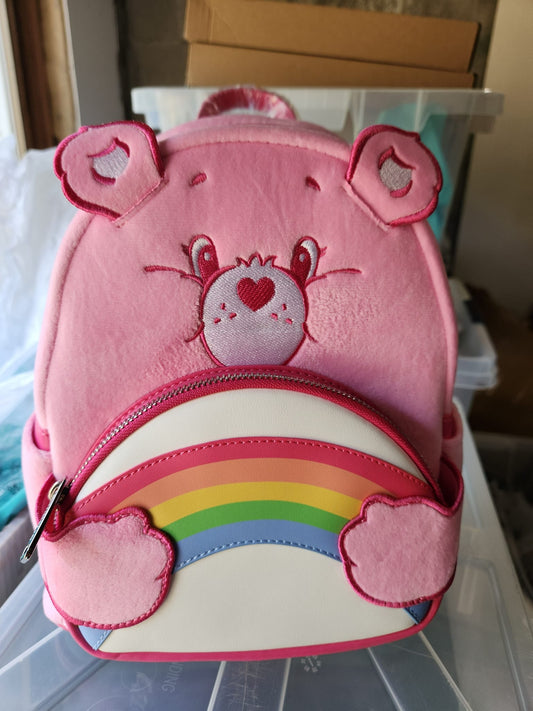 Exclusive - Care Bears 40th Anniversary Cheer Bear Cosplay Plush Mini Backpack