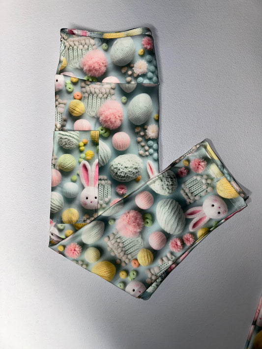 Bunny Hop Capri w/ Pockets (Kid's Leggings Too!)