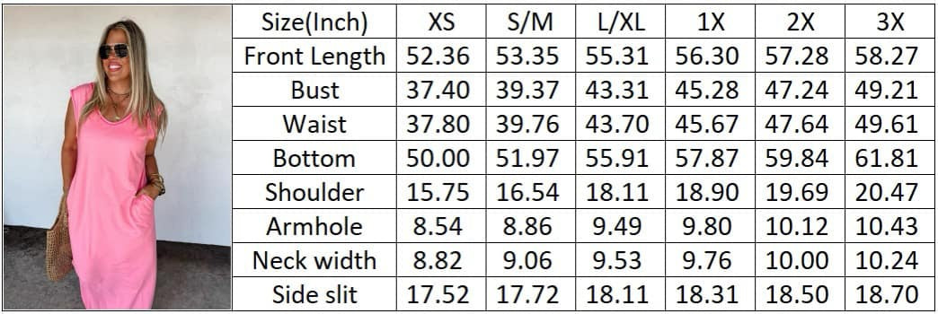 PREORDER: Relaxed Summer Split Hem Dress