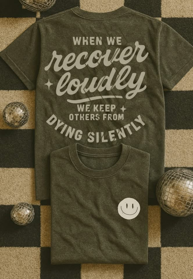 Recover loudly front & back - Multiple Styles