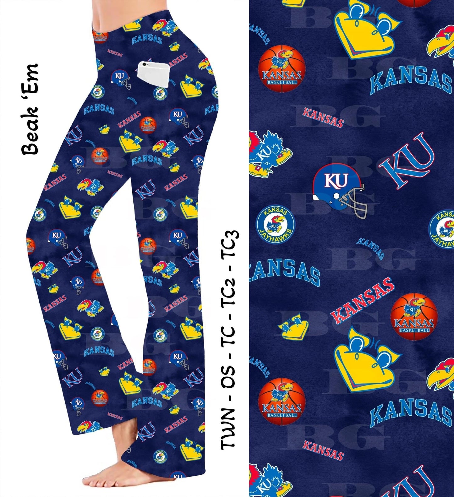 Beak Em Yoga Flares with Pockets