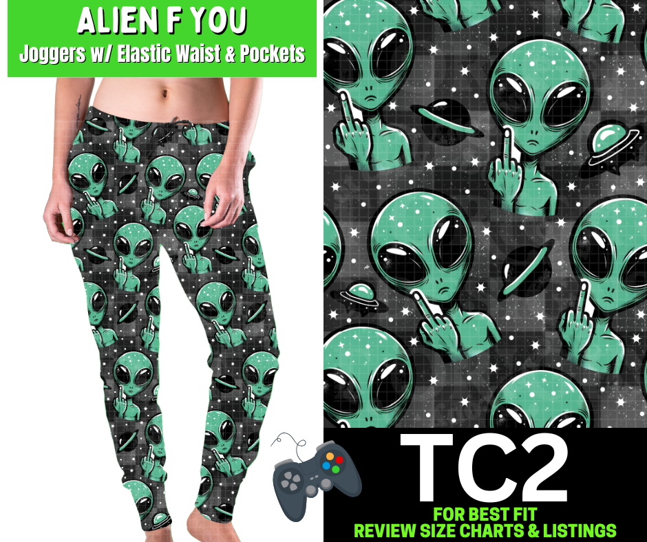 Alien F You Joggers