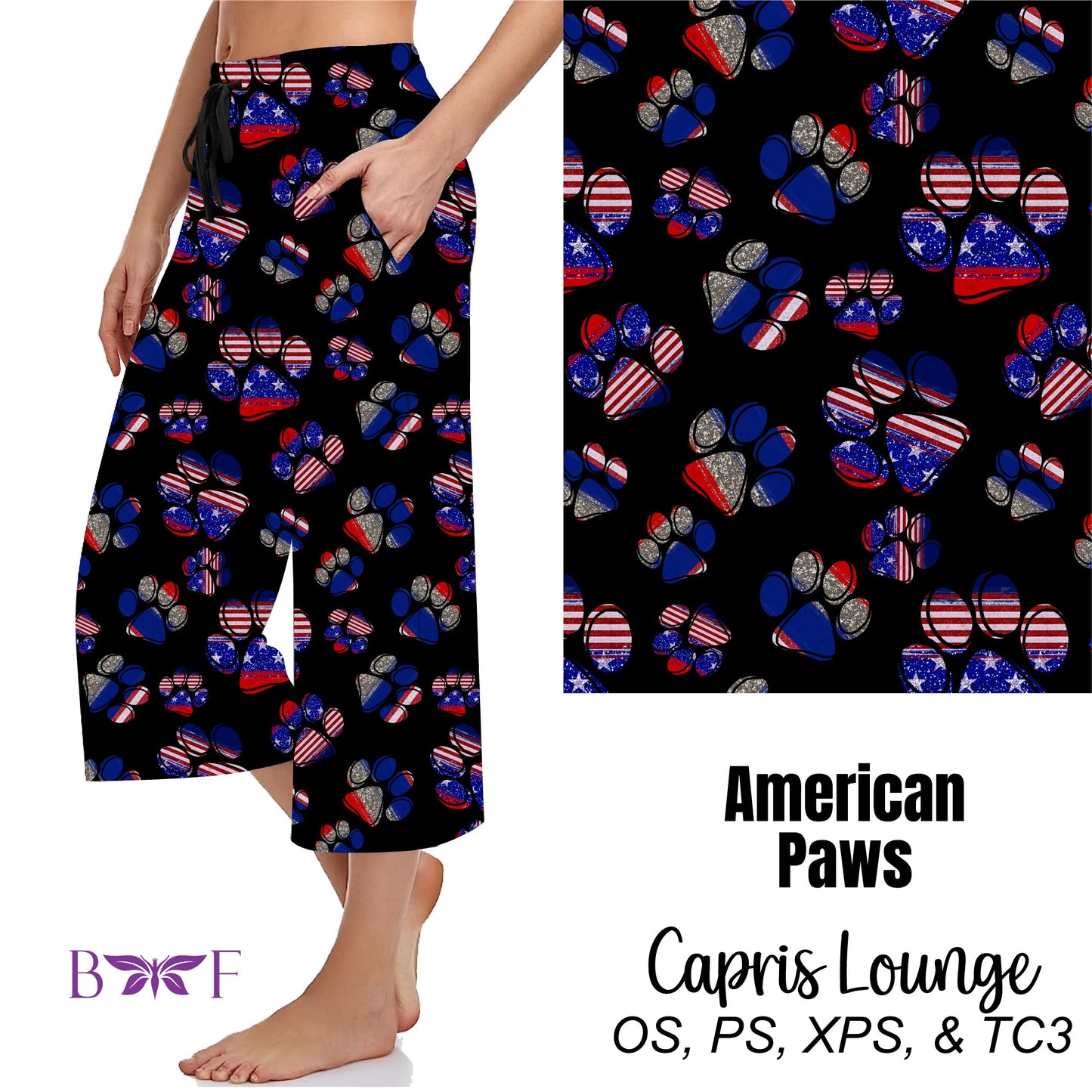 America Paws Leggings and Capris