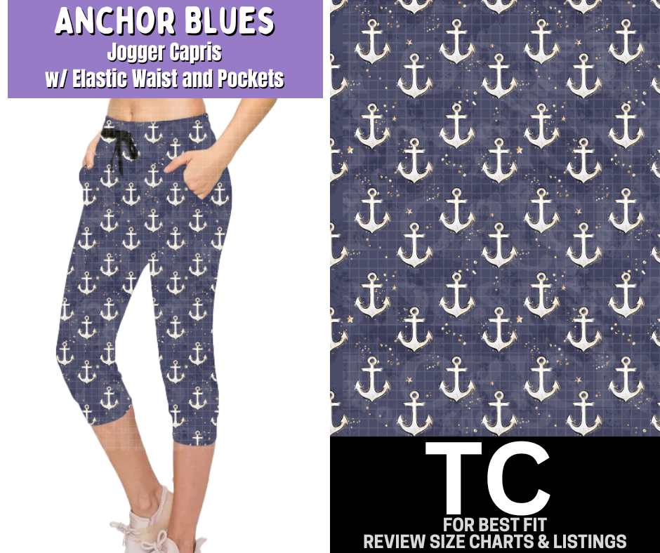 Anchor Blues Jogger Capri