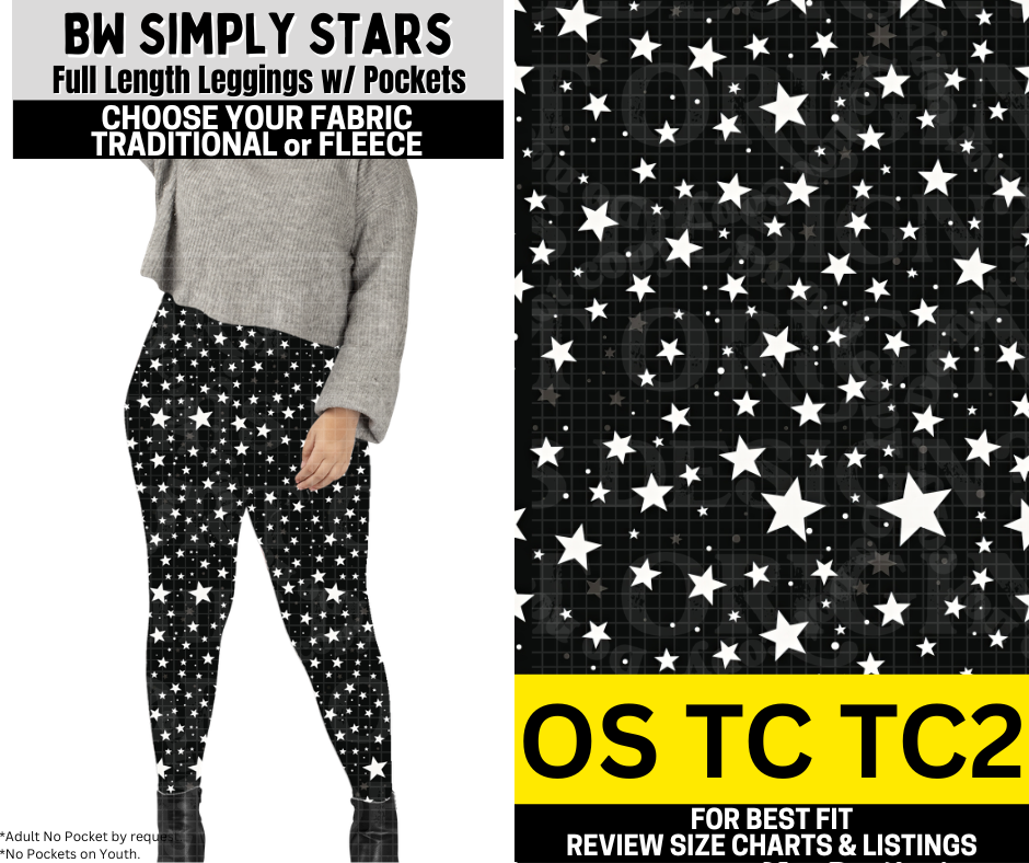 BW Simply Stars Fleece Leggings