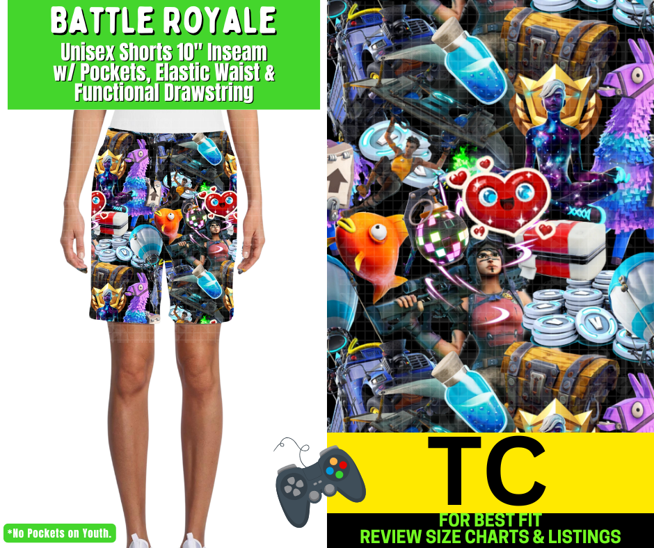 Battle Royale Unisex Shorts