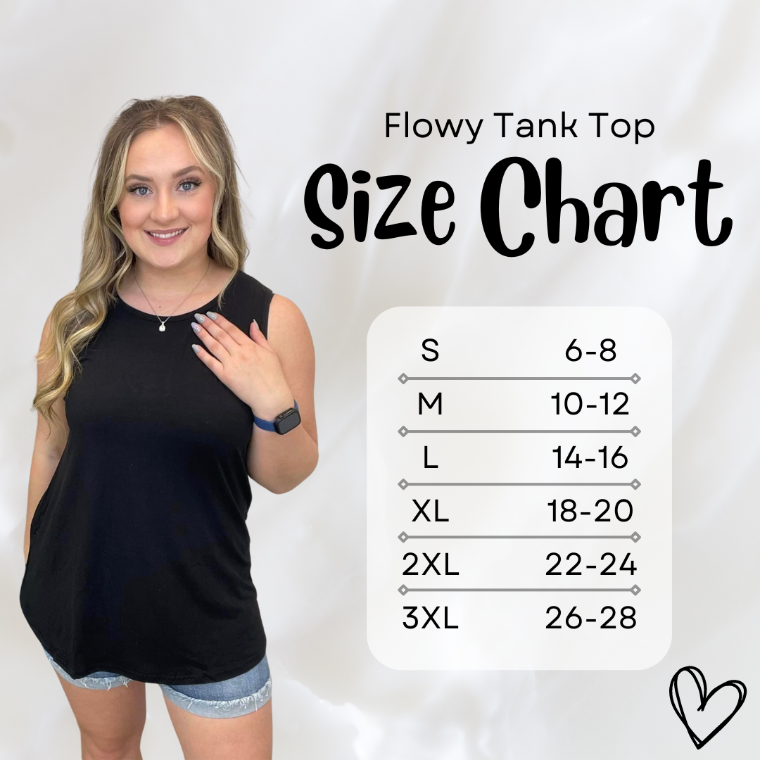 Amethyst Smoke Flowy Tank Top