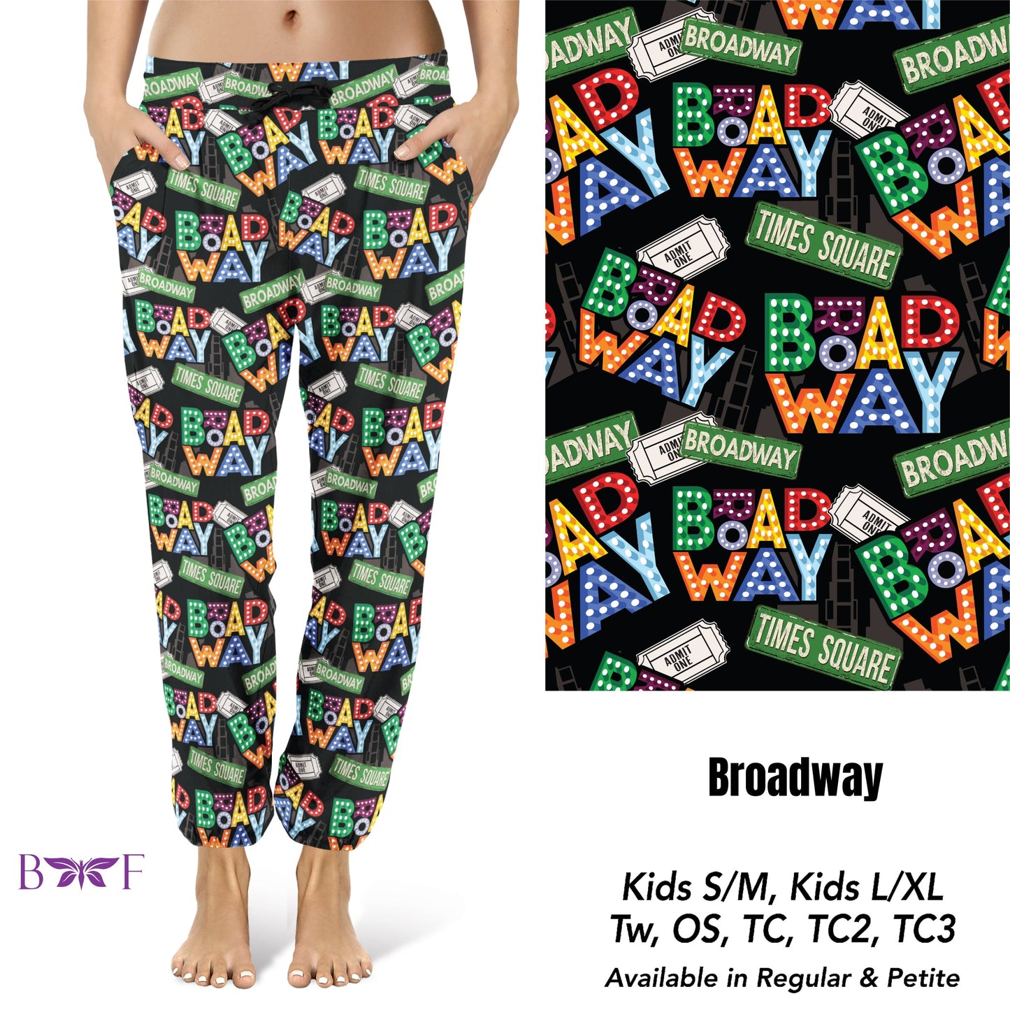 Broadway Leggings and Capris with pockets