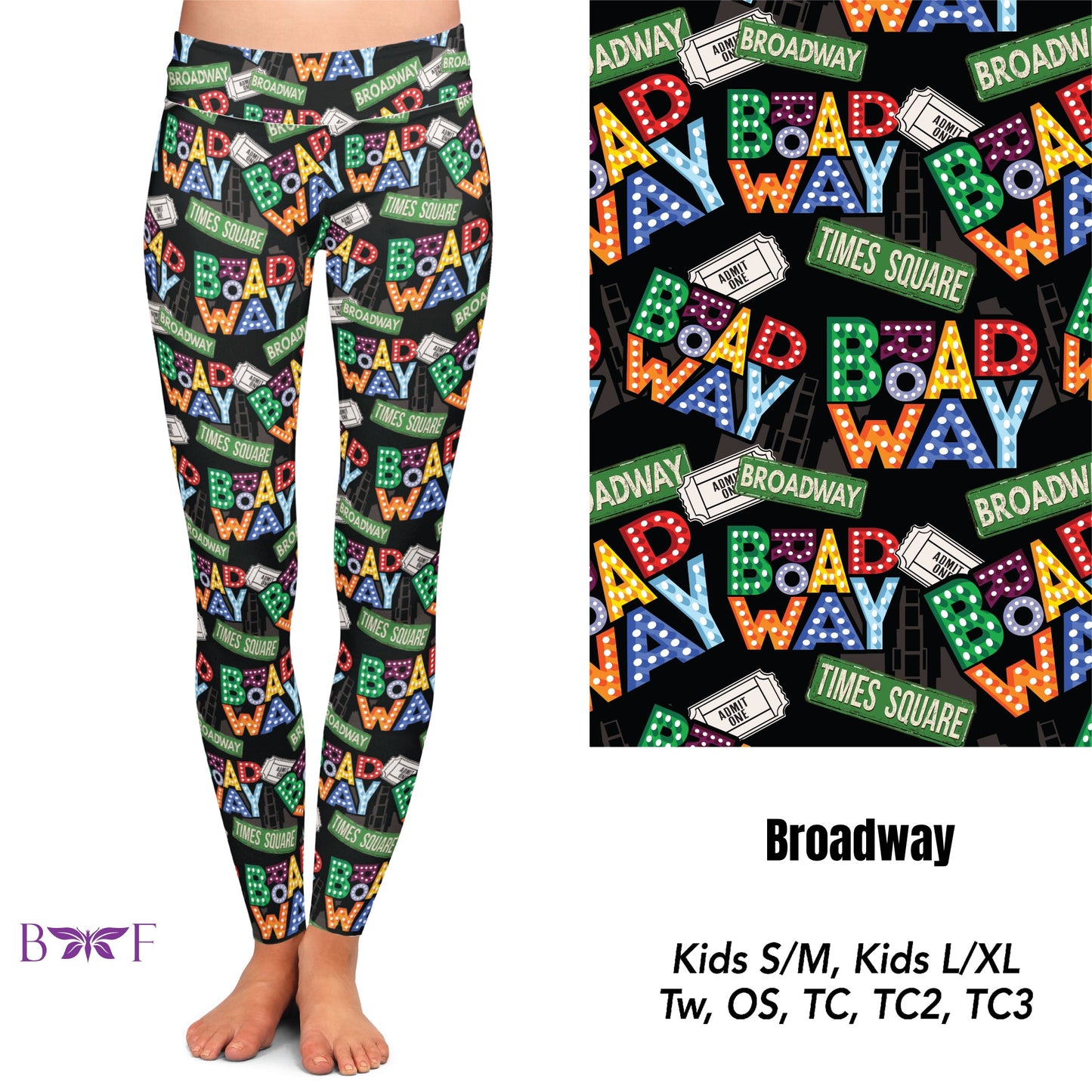 Broadway Leggings and Capris with pockets