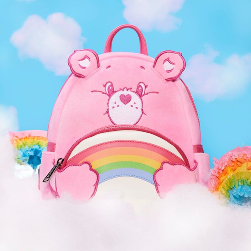 Exclusive - Care Bears 40th Anniversary Cheer Bear Cosplay Plush Mini Backpack