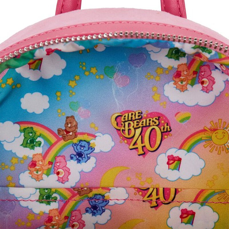 Exclusive - Care Bears 40th Anniversary Cheer Bear Cosplay Plush Mini Backpack