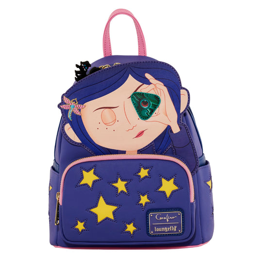 LF LAIKA CORALINE STARS COSPLAY MINI BACKPACK