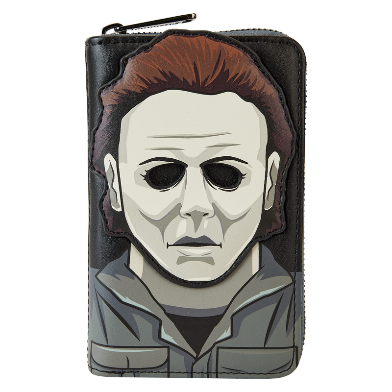 LF CI HALLOWEEN MICHAEL MYERS ZIP AROUND WALLET **PREORDER SEPT ARRVIAL**