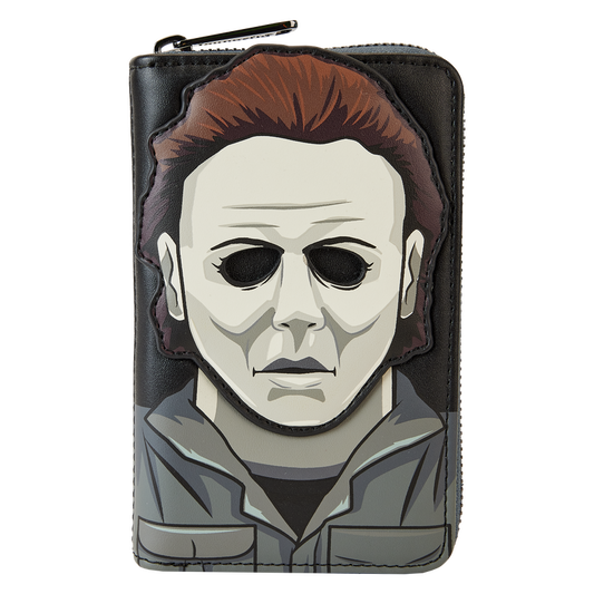 LF CI HALLOWEEN MICHAEL MYERS ZIP AROUND WALLET **PREORDER SEPT ARRVIAL**