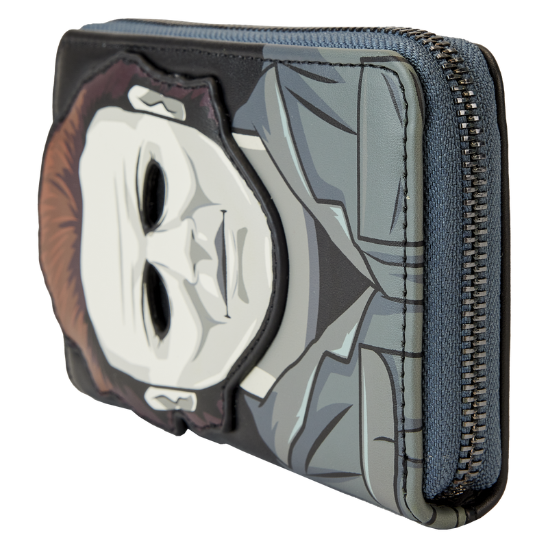 LF CI HALLOWEEN MICHAEL MYERS ZIP AROUND WALLET **PREORDER SEPT ARRVIAL**