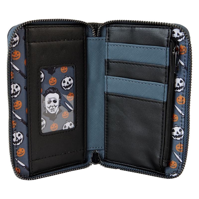 LF CI HALLOWEEN MICHAEL MYERS ZIP AROUND WALLET **PREORDER SEPT ARRVIAL**