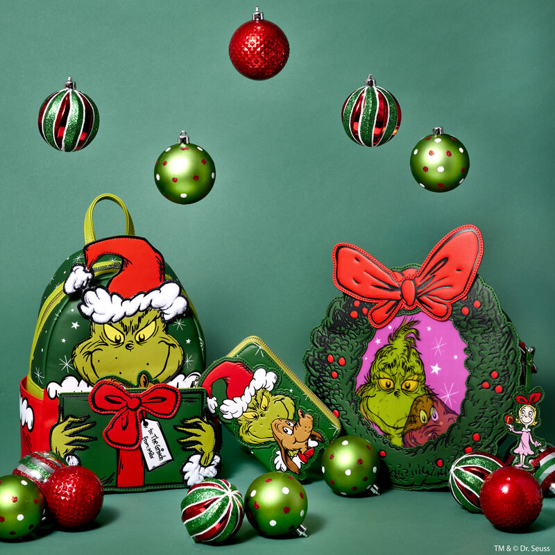 Dr. Seuss' How the Grinch Stole Christmas! Santa Cosplay Zip Around Wallet