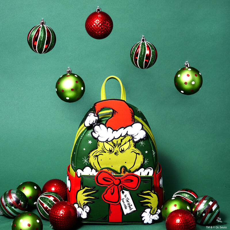 Dr. Seuss' How the Grinch Stole Christmas! Santa Cosplay Mini Backpack