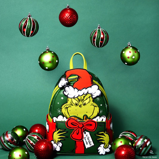 Dr. Seuss' How the Grinch Stole Christmas! Santa Cosplay Mini Backpack