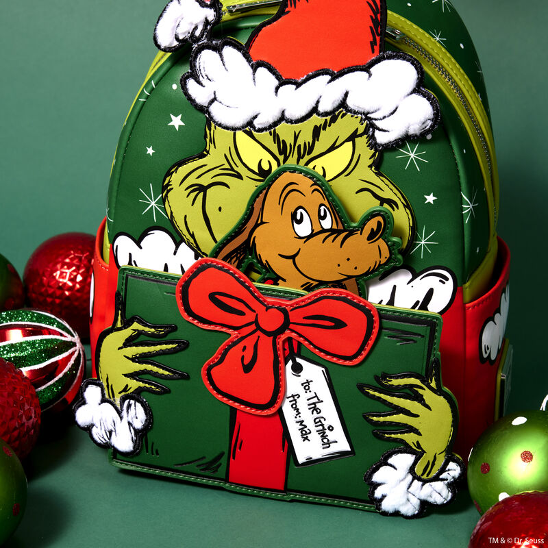 Dr. Seuss' How the Grinch Stole Christmas! Santa Cosplay Mini Backpack