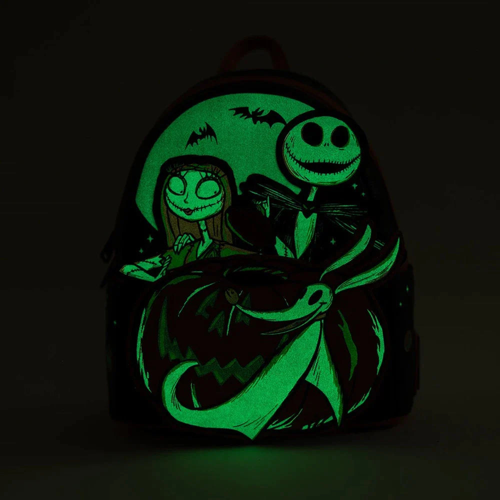 Disney 100 Nightmare Before Christmas Glow-in-the-Dark Mini Backpack