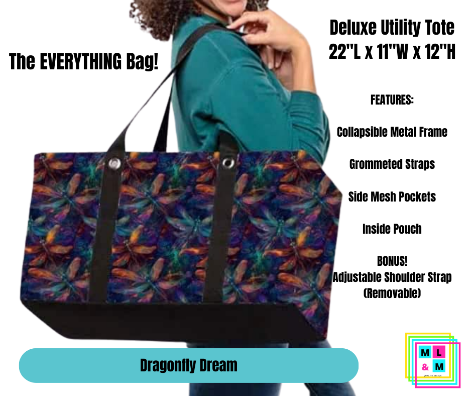 Dragonfly Dream Collapsible Tote