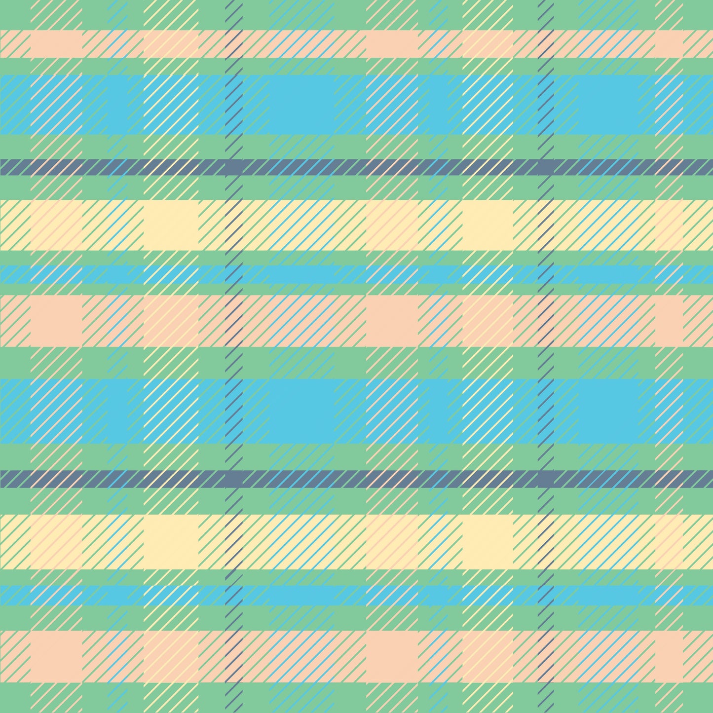 Easter Plaid skort with pockets