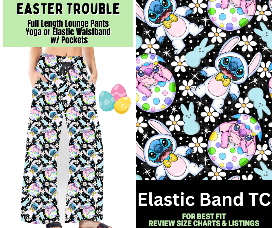 Easter Trouble Full Length Lounge Pants
