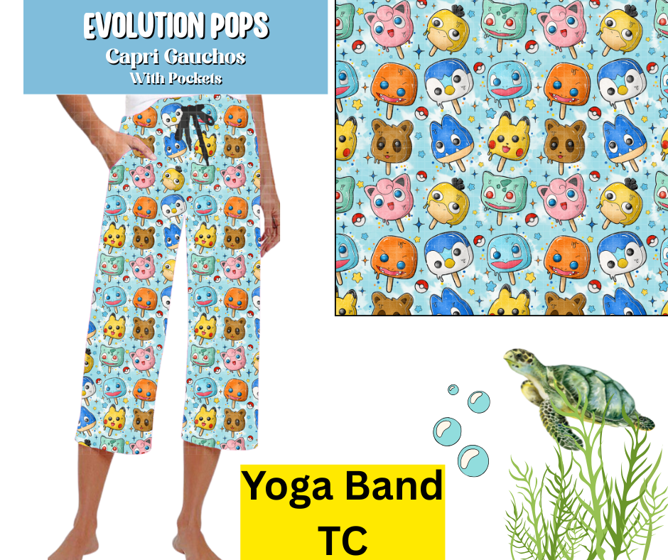 Evolution Pops Capri Gauchos