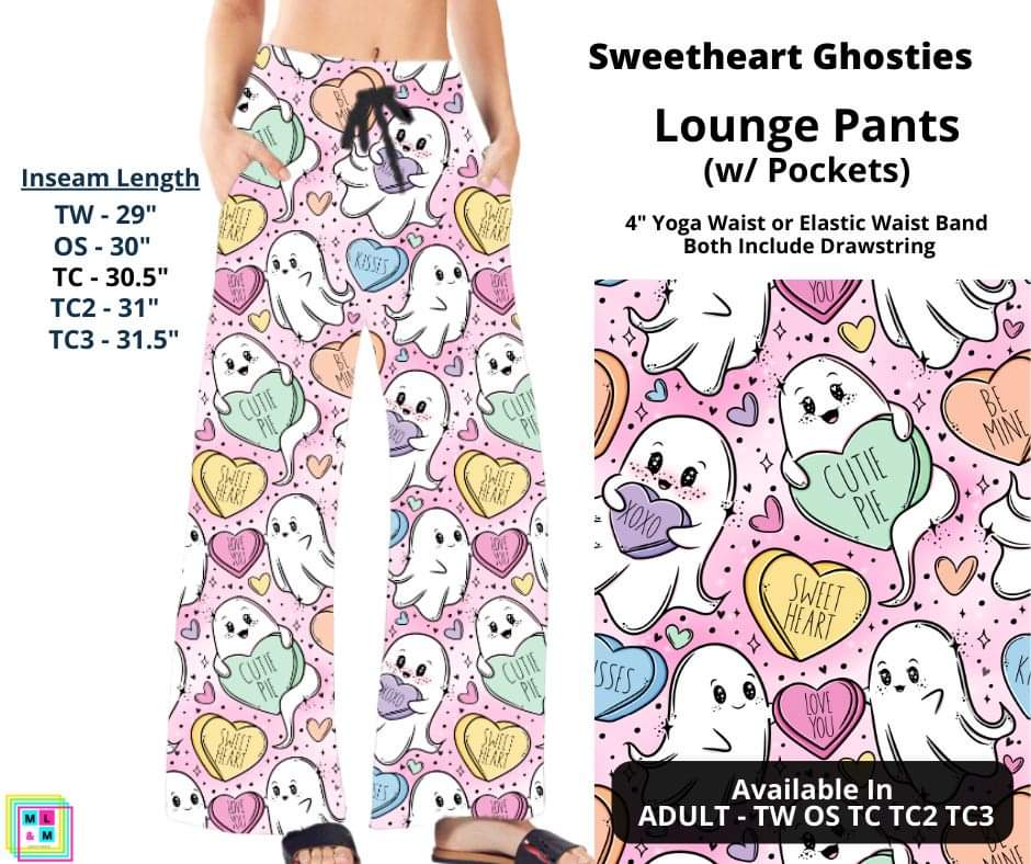 Sweetheart Ghosties Full Length Lounge Pants