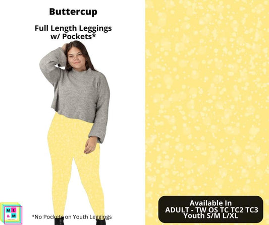 Buttercup Full Length Leggings w/ Pockets