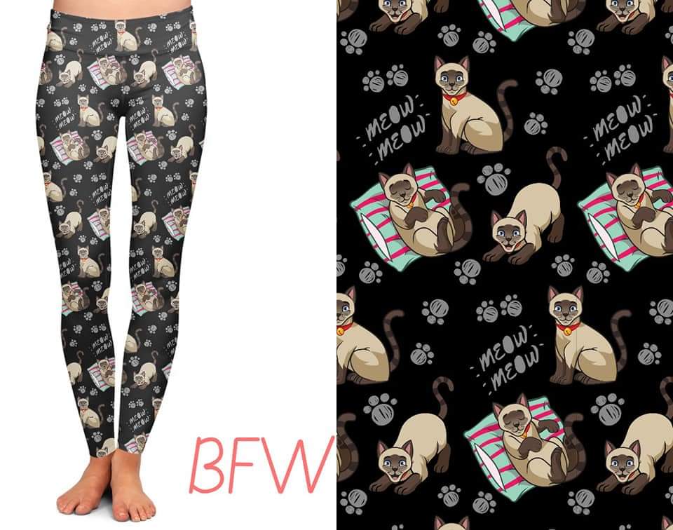 Siamese capris with pockets