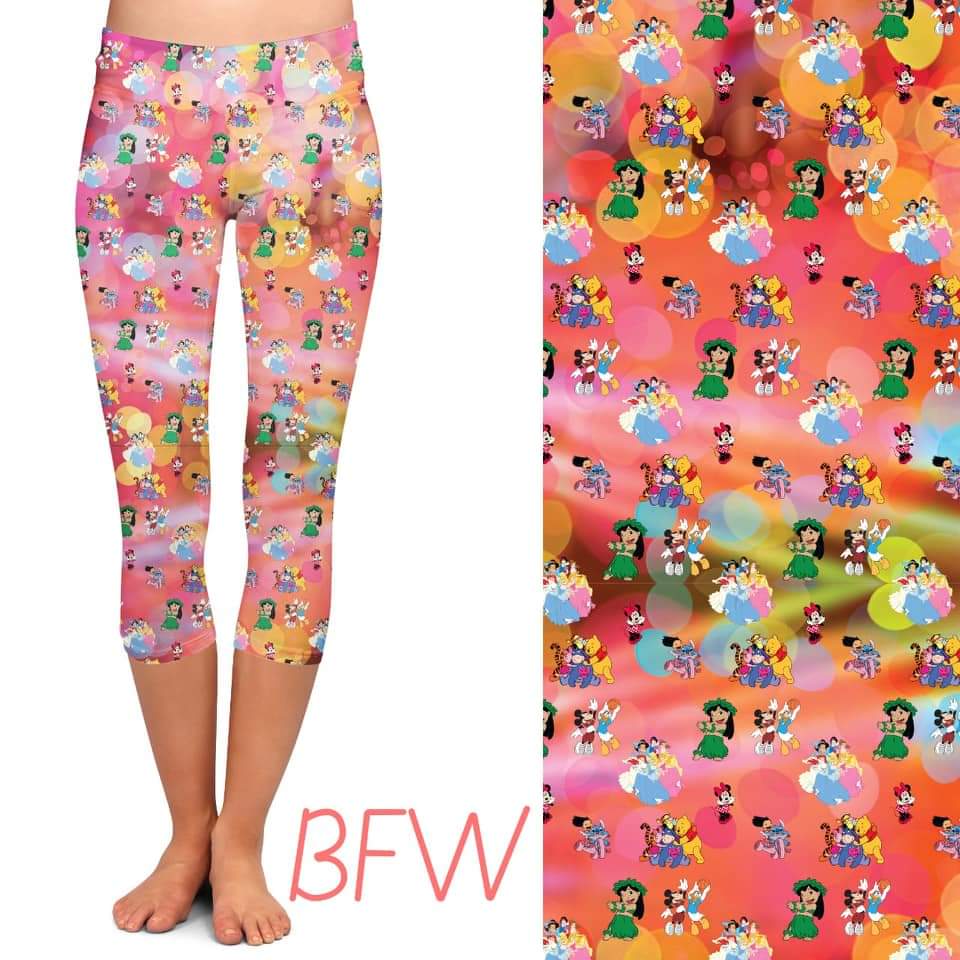 Disney Craze capris with pockets