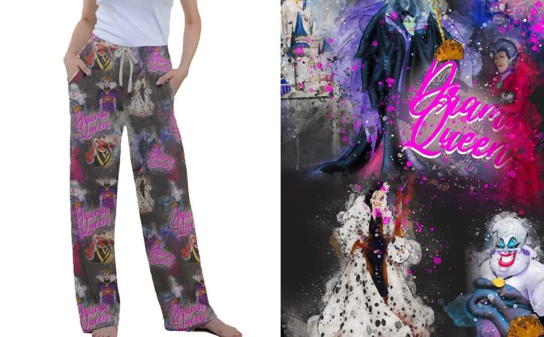 Drama Queen leggings, capris, lounge pants, and joggers
