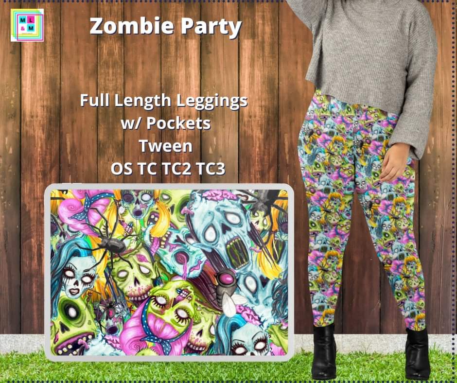 Zombie Party Full Length w/ Pockets