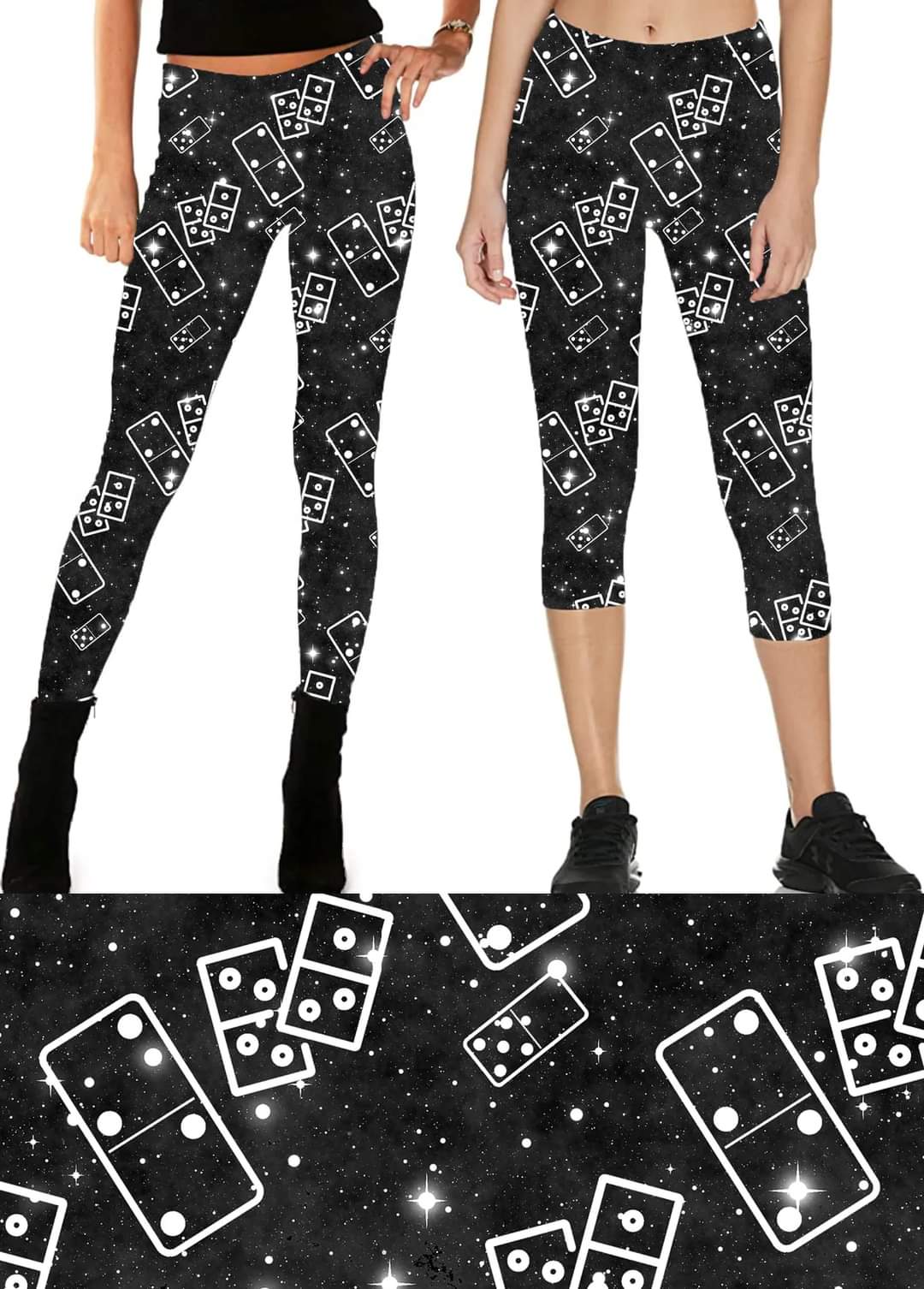 Dominoes capris with pockets