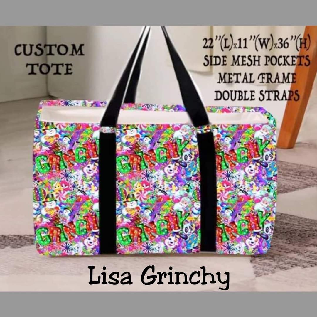Lisa Grinchy Collapsible Tote